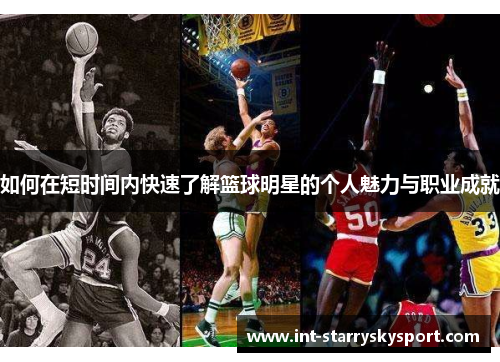 如何在短时间内快速了解篮球明星的个人魅力与职业成就